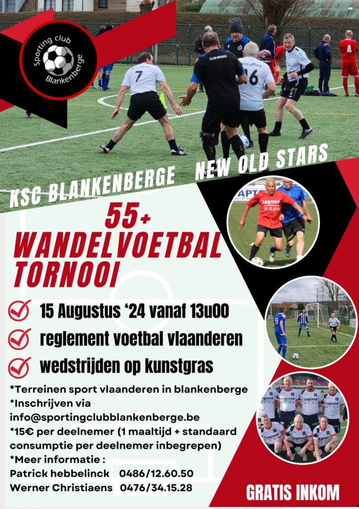 Tornooi Wandelvoetbal 55+